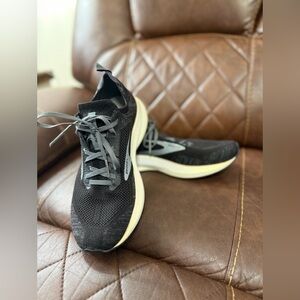 Brooks Black and Gray Athletic Shoes